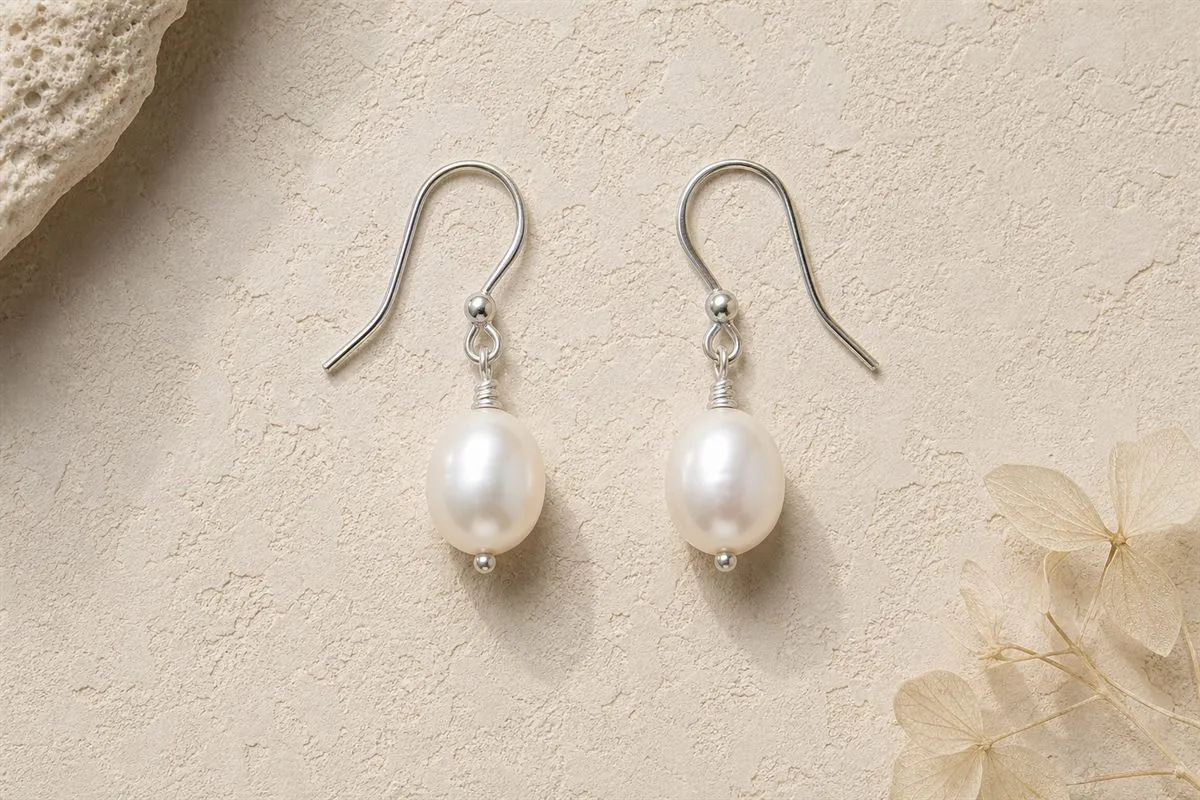 Boucles d'Oreilles Perles No.05