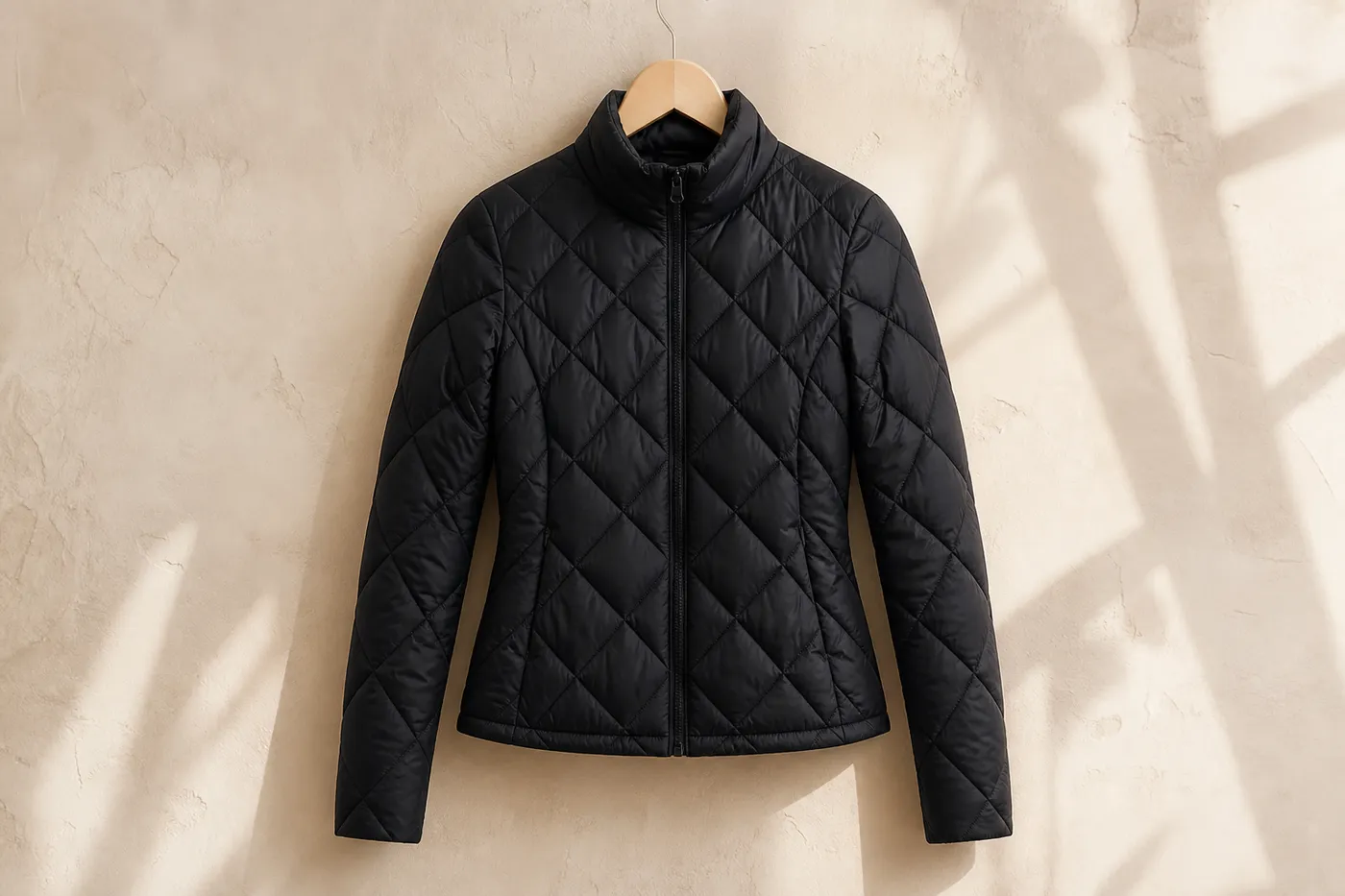 Iconic Short Quilted Puffer Signature