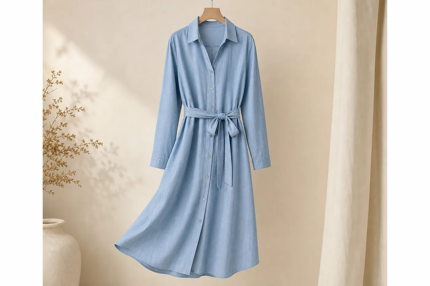 Iconic Cotton Shirt Dress Muse